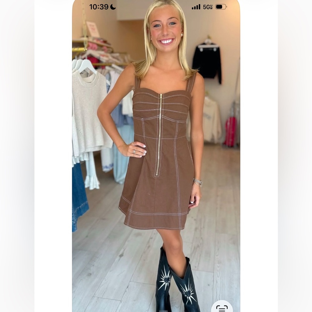 Brown Dress